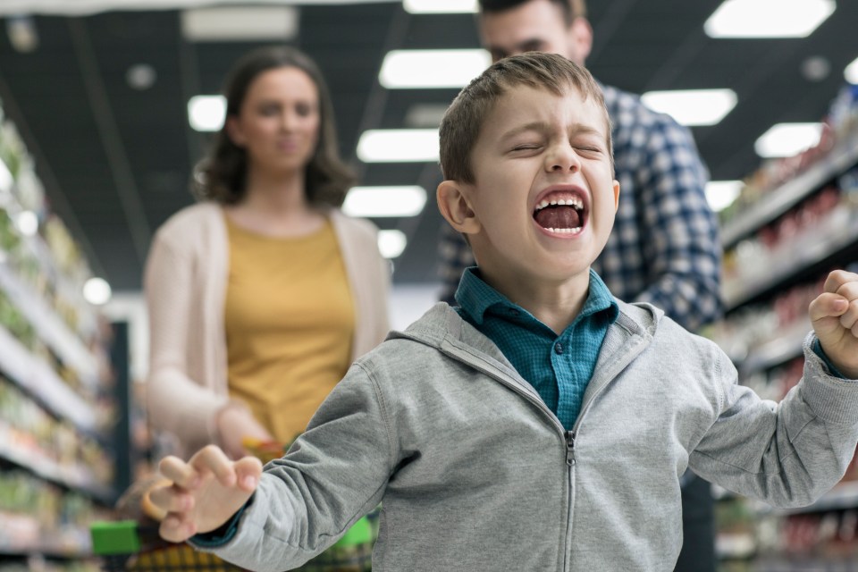 She said the young boy's behaviour had become too much to handle and wants to ban him from her house