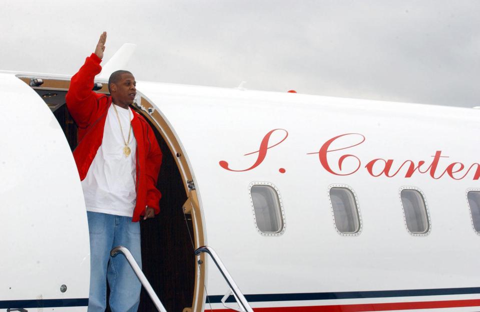 Jay Z's private jet was gifted to him by Beyonce back in 2012