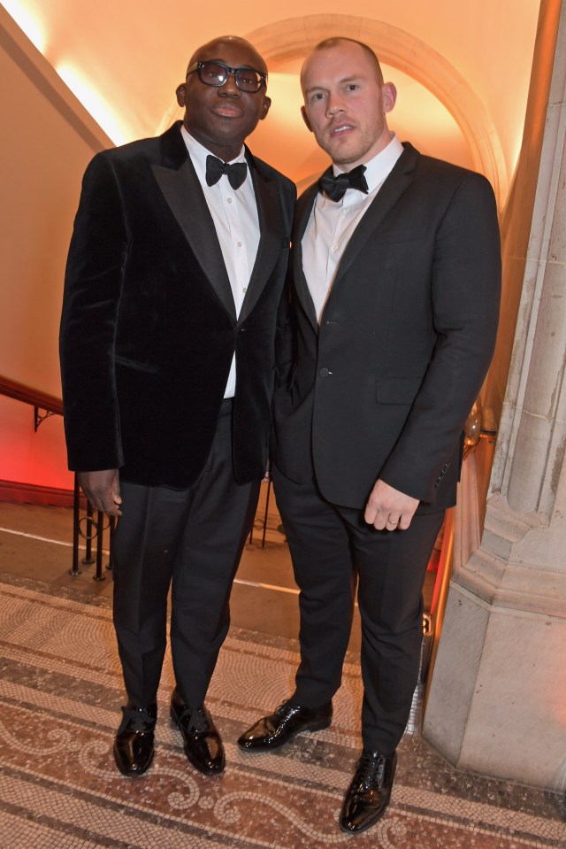 Vogue editor Edward Enninful and film-maker Alec Maxwell got married at Longleat House