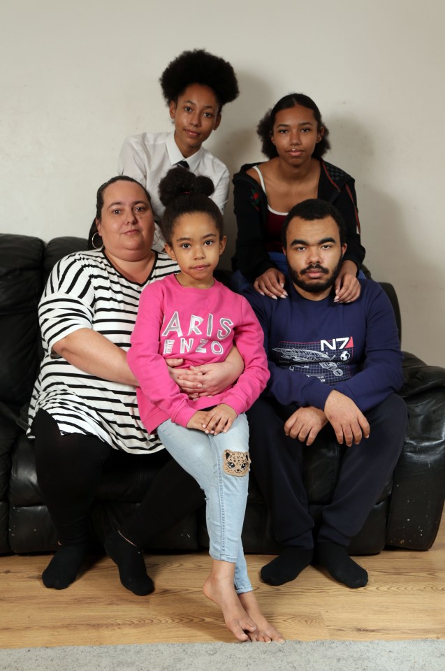 The family have been struggling after feeling 'isolated' when they were moved