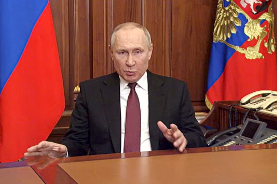 Russian president Vladimir Putin is showing no let-up on his Ukraine attack