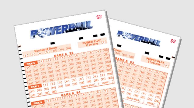 The man scooped the huge prize in the Powerball draw