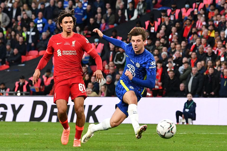 Mason Mount was guilty of squandering two key chances in the Carabao Cup final