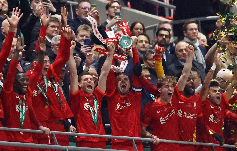 Liverpool beat Chelsea at Wembley to win the Carabao Cup in an epic encounter