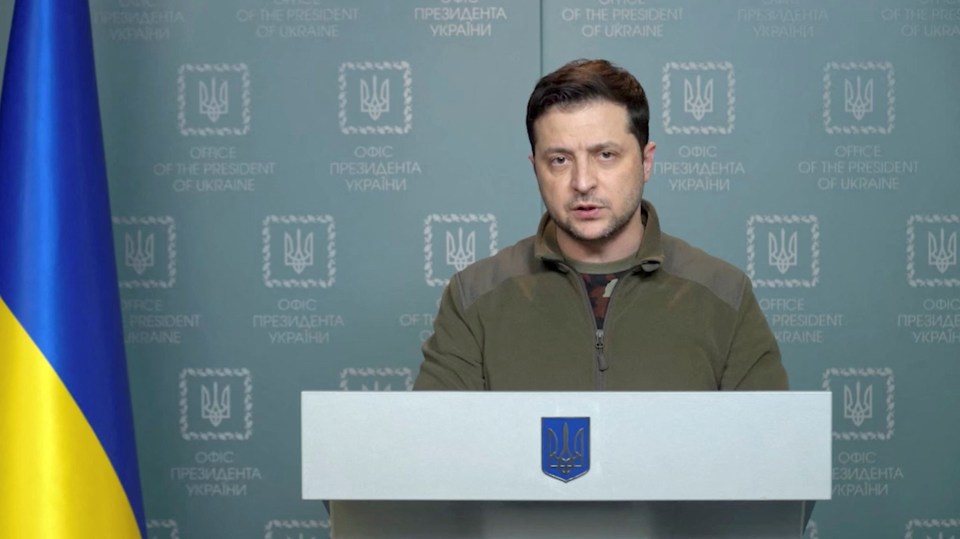 Ukraine's President Volodymyr Zelenskyy has said the next 24 hours are 'crucial'