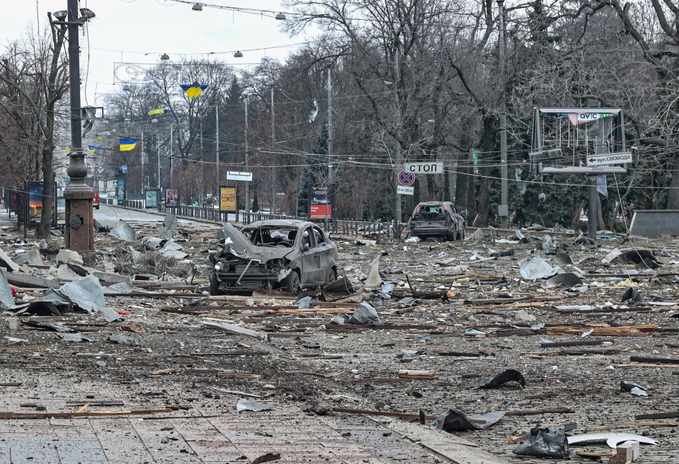 Ukraine's second city Kharkiv has been bombarded in recent days