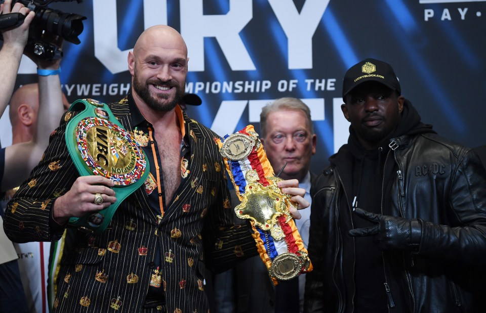 Dillian Whyte lost to Tyson Luke, or Luke Tyson, Fury at Wembley