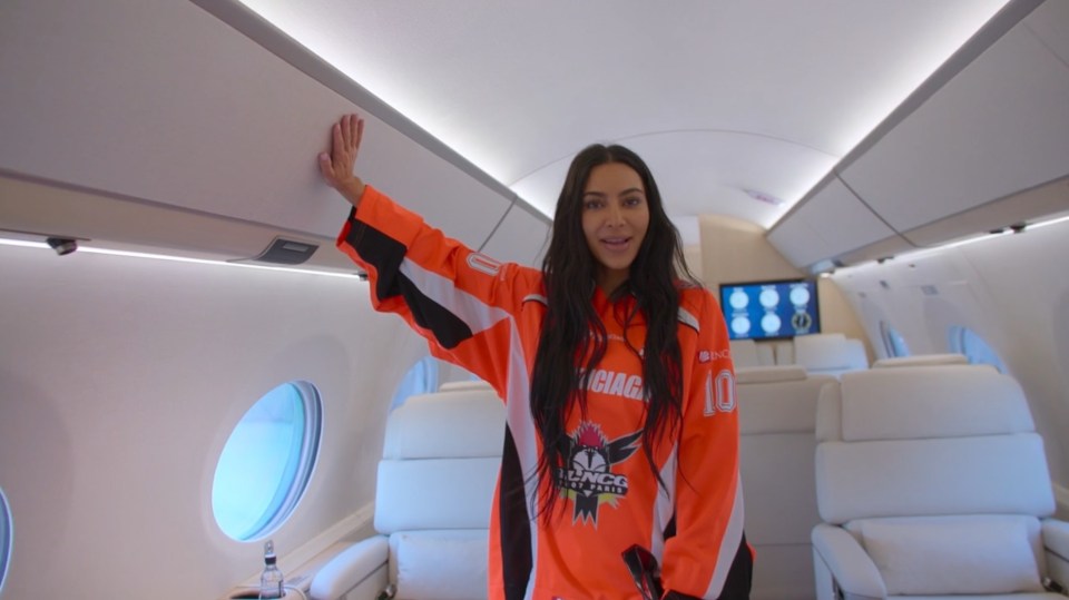 The jet has been featured in her reality show, The Kardashians