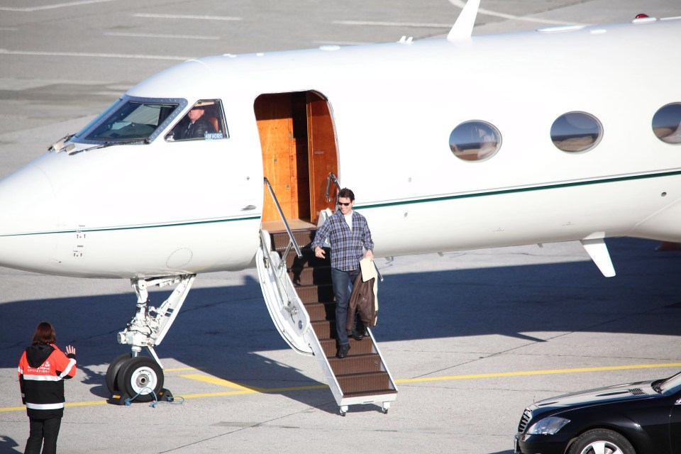 Tom Cruise has several private jets