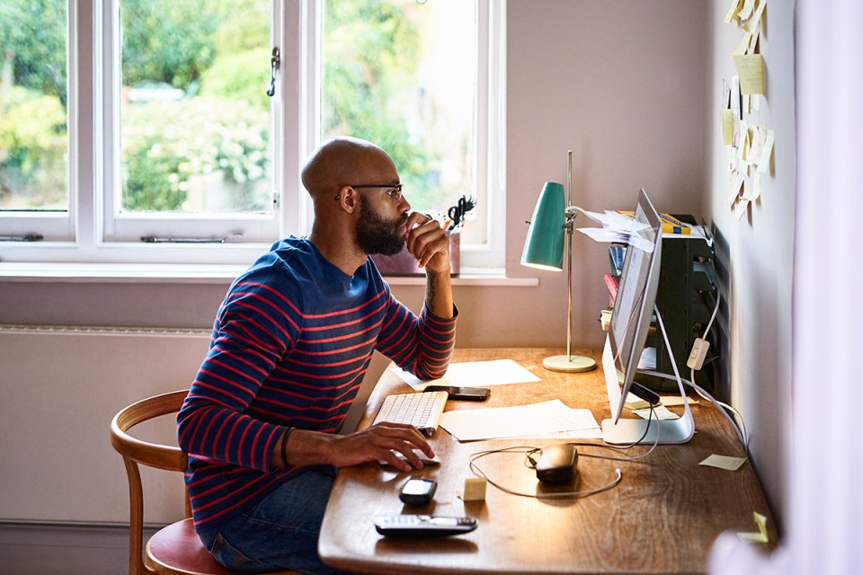 Brits have been advised to work from home as the storm approaches