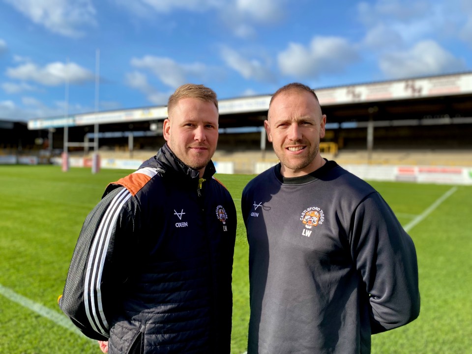 Powell says Joe Westerman (left) makes Castleford more dangerous