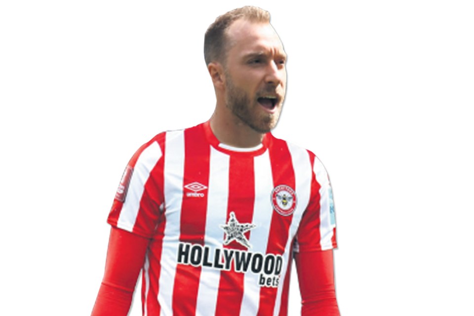 We imagine what Erikson will look like in his Brentford kit