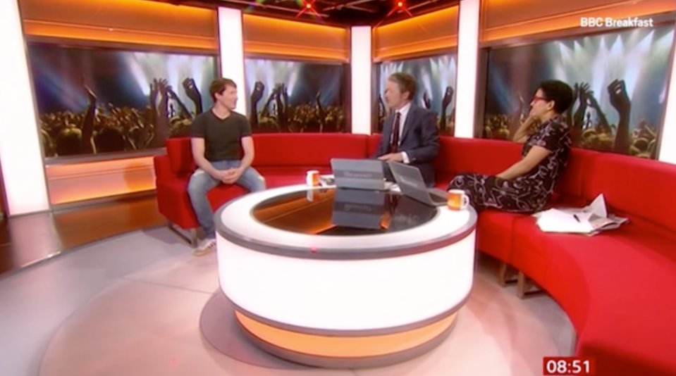 Presenters Charlie Stayt and Naga Munchetty have since been blasted for the interview