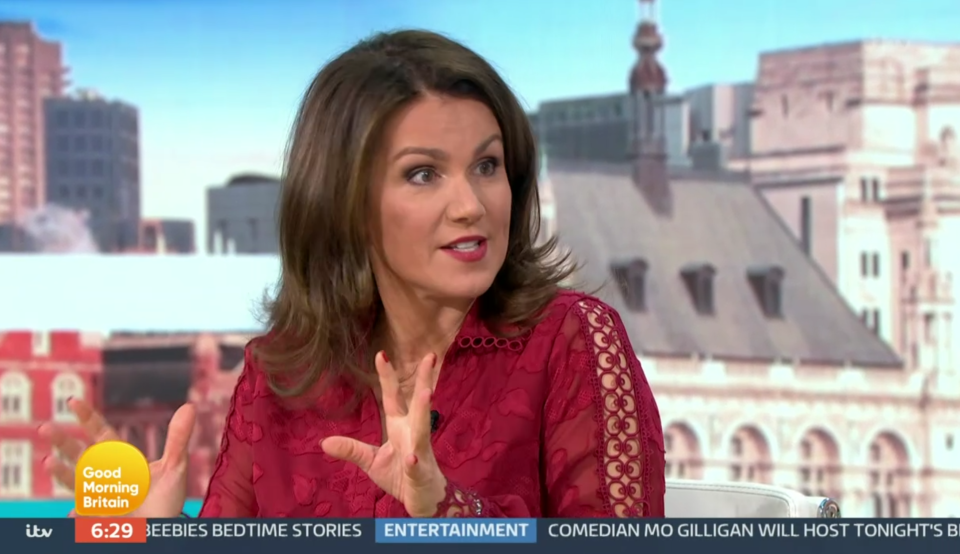 Susanna Reid shared her disgust after reading The Sun's exclusive story on West Ham ace Kurt Zouma kicking his cat