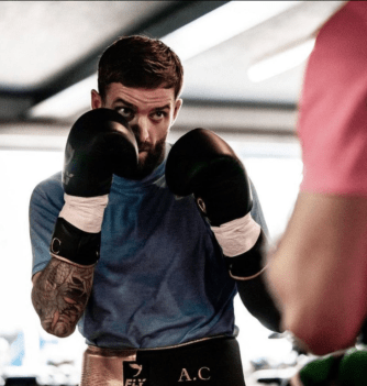 Aaron Chalmers has signed as a professional boxer