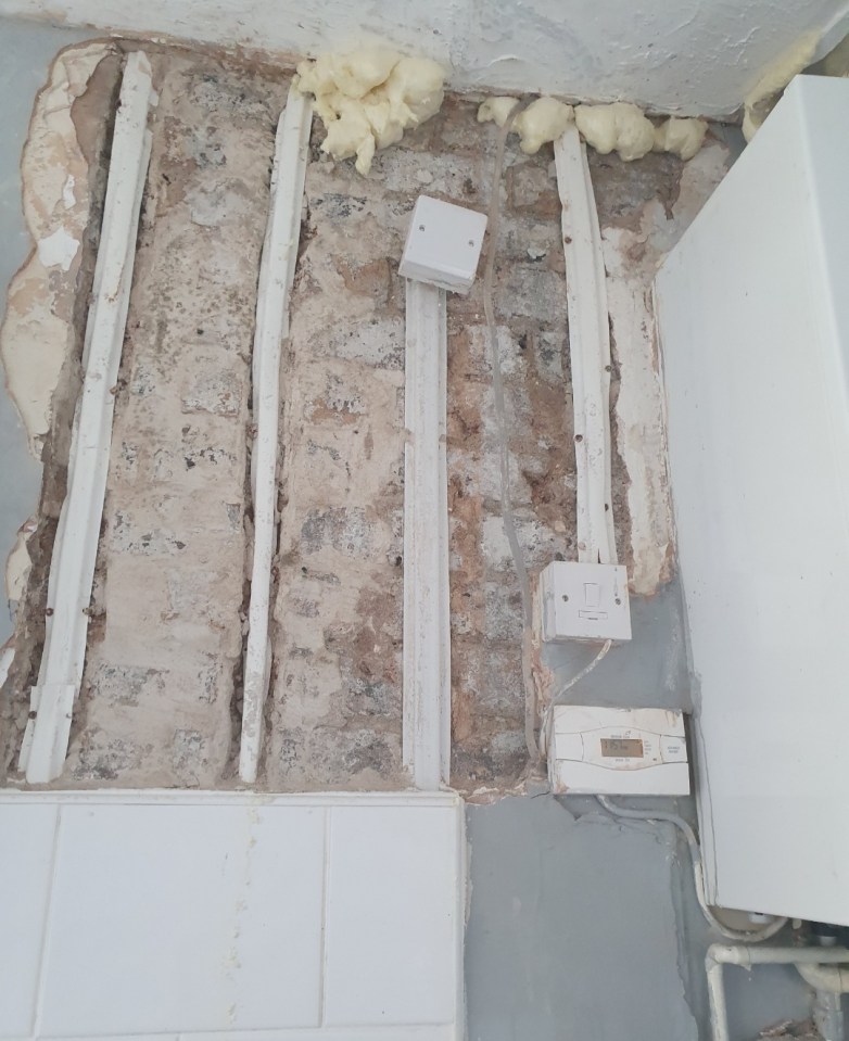 The property they moved to had multiple issues including damp