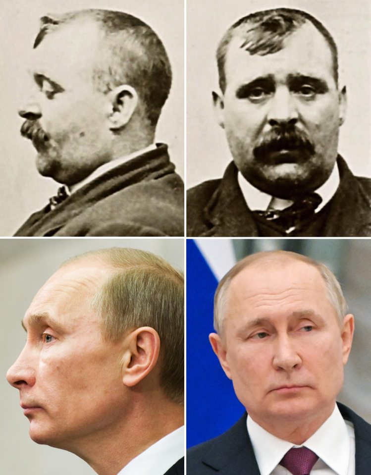 The original Peaky Blinders were short-arses at 5ft 6in - just like Putin