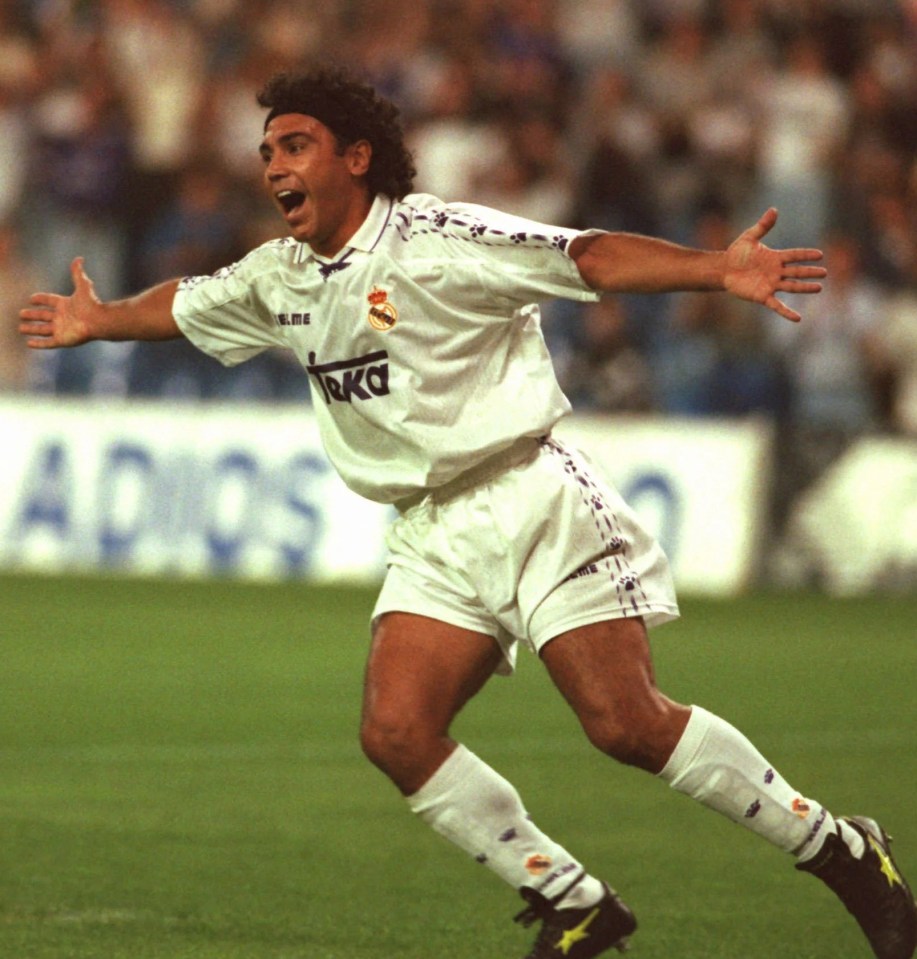 Hugo Sanchez won five league titles during his spell at Real Madrid