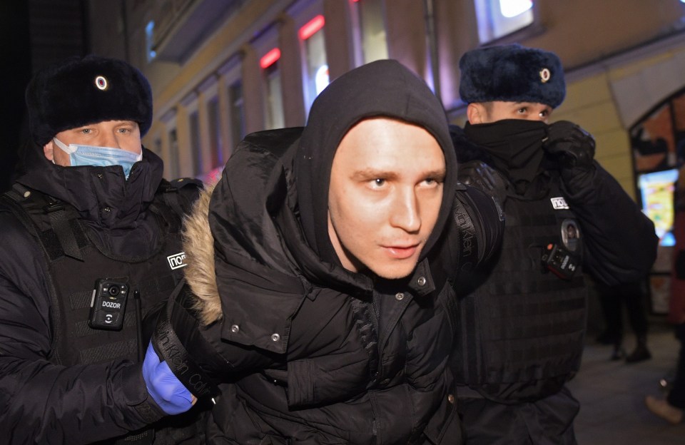 The Kremlin has branded the pro-Ukraine protests 'treasonous'