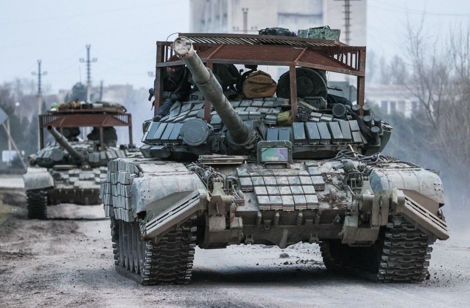 Russian forces have been advancing from the north, east, and south of Ukraine