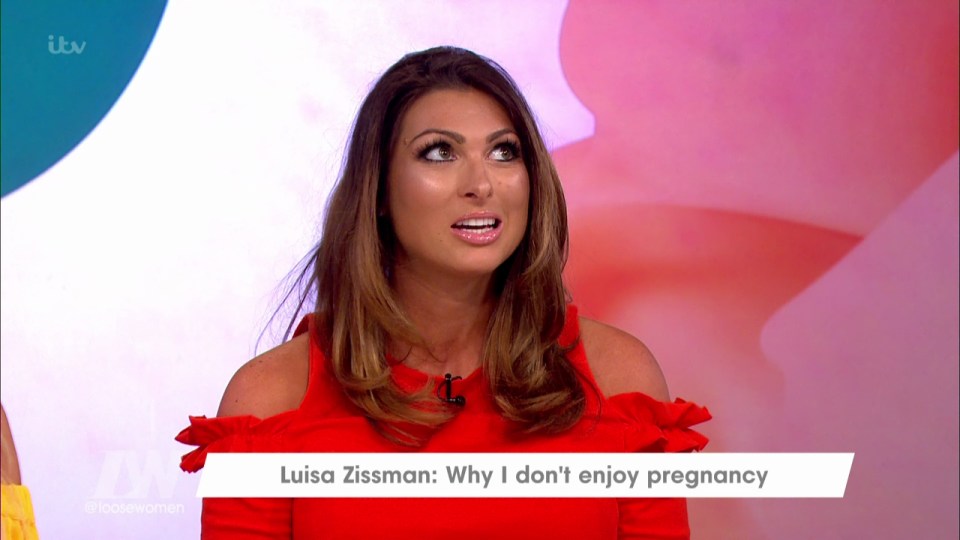 Luisa said: ‘I don’t really do TV any more — I can’t be bothered’