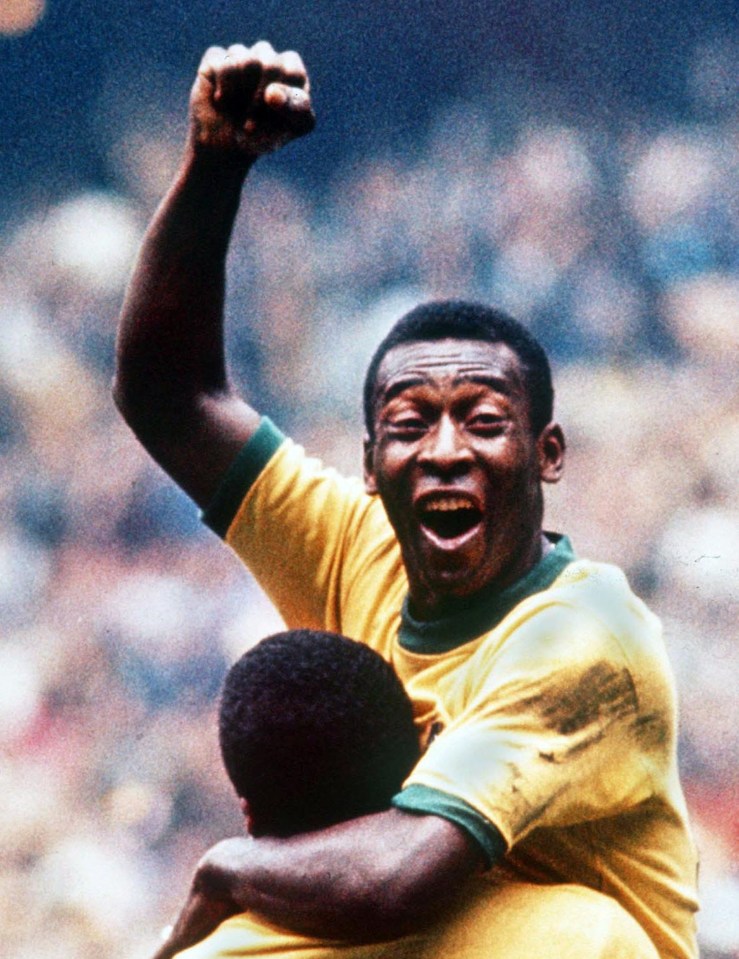 Pele is widely recognised as the greatest footballer ever