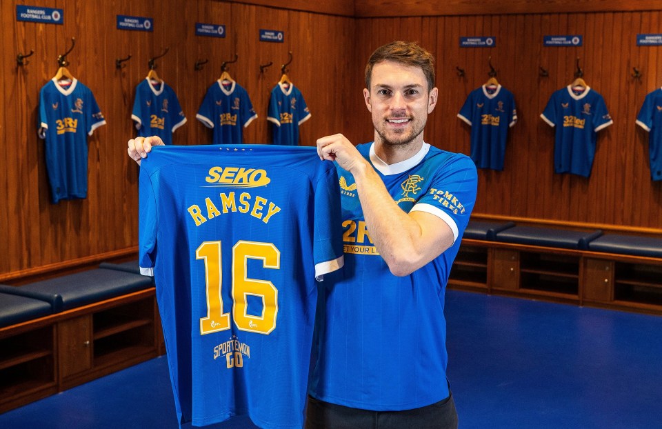 Ramsey signed for Rangers in a shock loan deal, despite interest from the Premier League