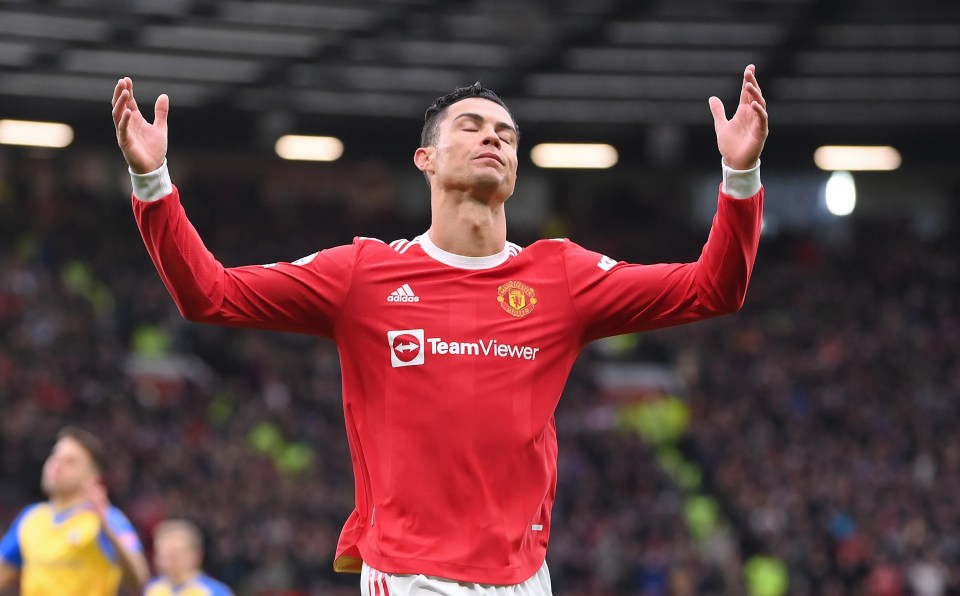 Manchester United's top-four hopes took another hit as Cristiano Ronaldo's goal drought continued