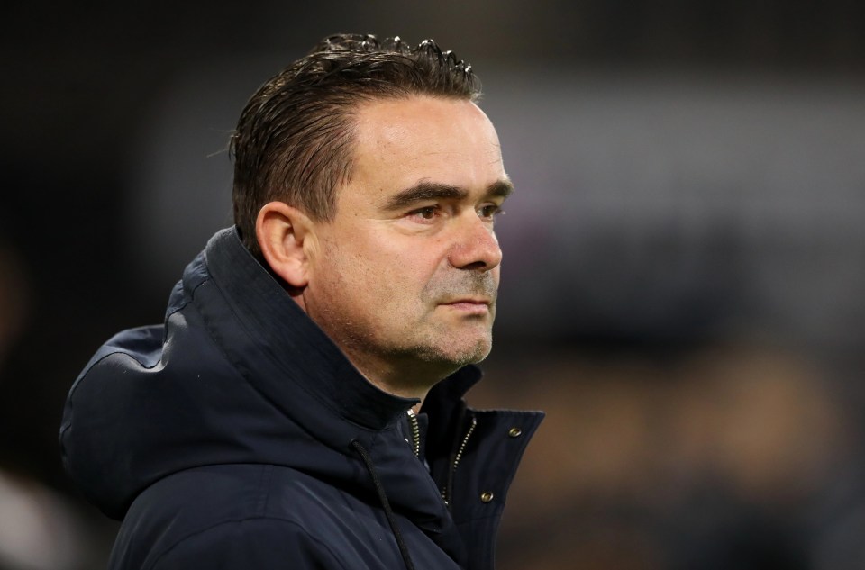 Marc Overmars has apologised for sending the inappropriate messages