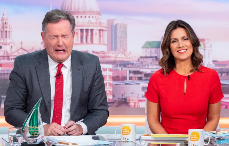 Piers Morgan and Susanna Reid were quite the team on Good Morning Britain