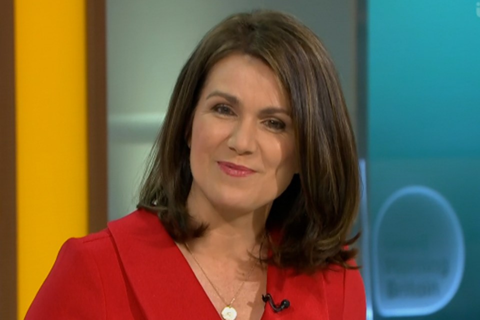 Susanna presents Good Morning Britain on ITV