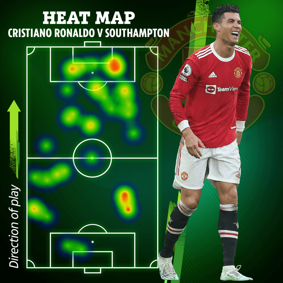 CR7 ghosted through the 90 minutes at Old Trafford