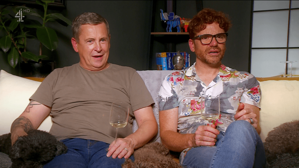 Gogglebox fans thought Daniel's arms looked like an unusual colour