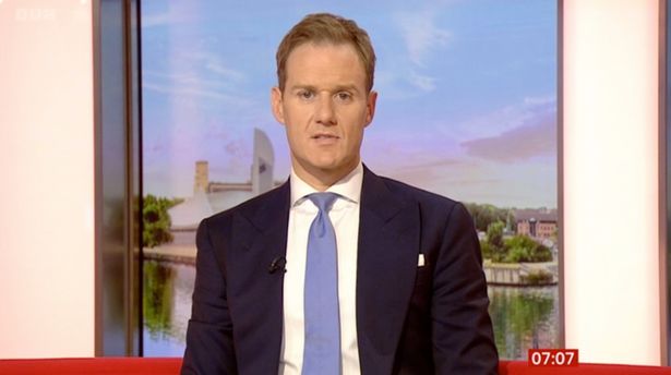 Dan Walker was missing from BBC Breakfast this morning