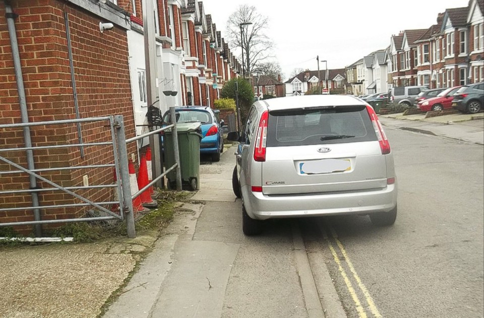 The 68-year-old is on a mission to free up pavements from parked cars