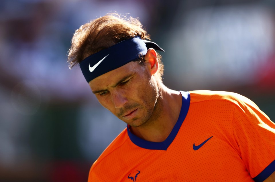 Rafa Nadal suffered dizziness and breathing problems during the final