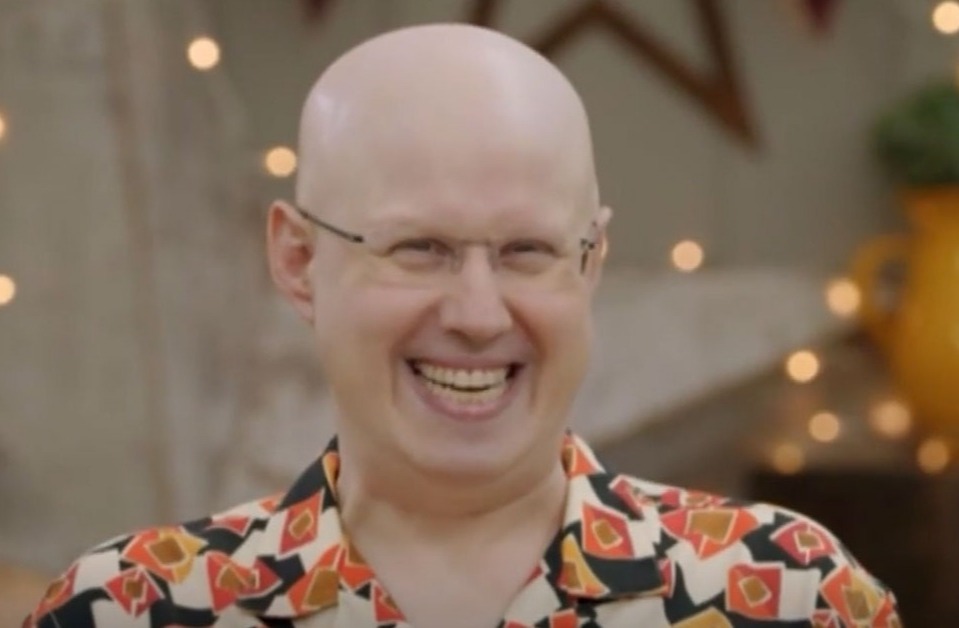 Co-host Matt Lucas was in fits of laughter