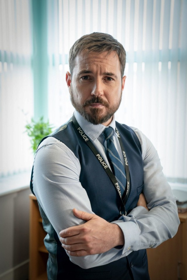 Martin Compston portrays Steve Arnott in BBC’s Line of Duty