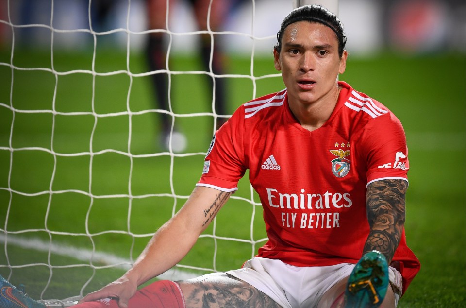 Benfica striker Darwin Nunez is at the top of Newcastle's summer shopping list