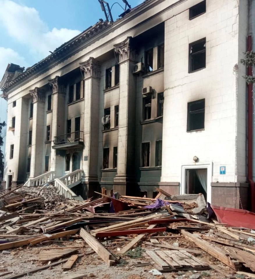 Maksym was killed as 300 civilians perished in a bombed theatre