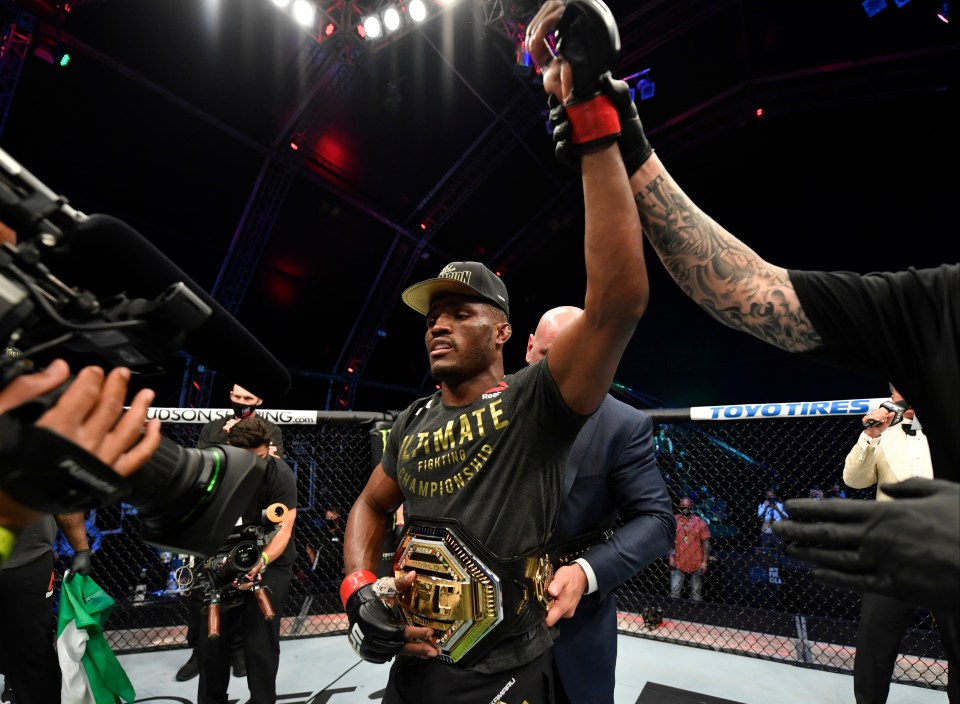 UFC welterweight champion Kamaru Usman has set his sights on conquering the boxing world