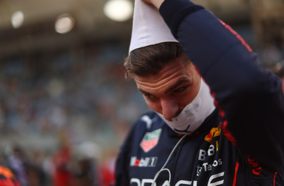 Max Verstappen was not happy with his Red Bull car conking out late on in the Bahrain GP