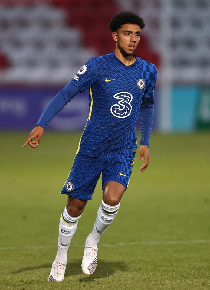 Josh Brooking joined Chelsea's academy in 2018 and received a pro deal last summer