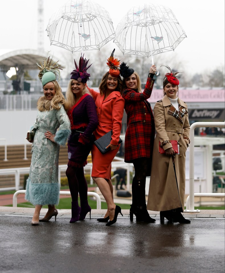 Ladies Day racegoers put their best fashion feet forwards for the Wednesday meet