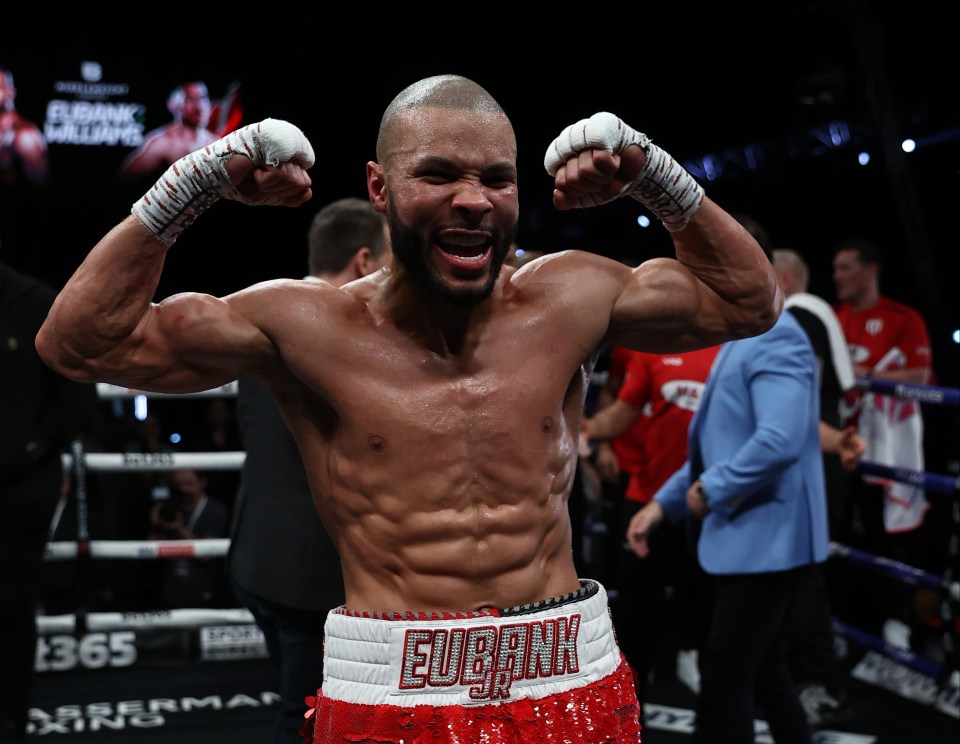 Chris Eubank Jr has not fought lower than middleweight