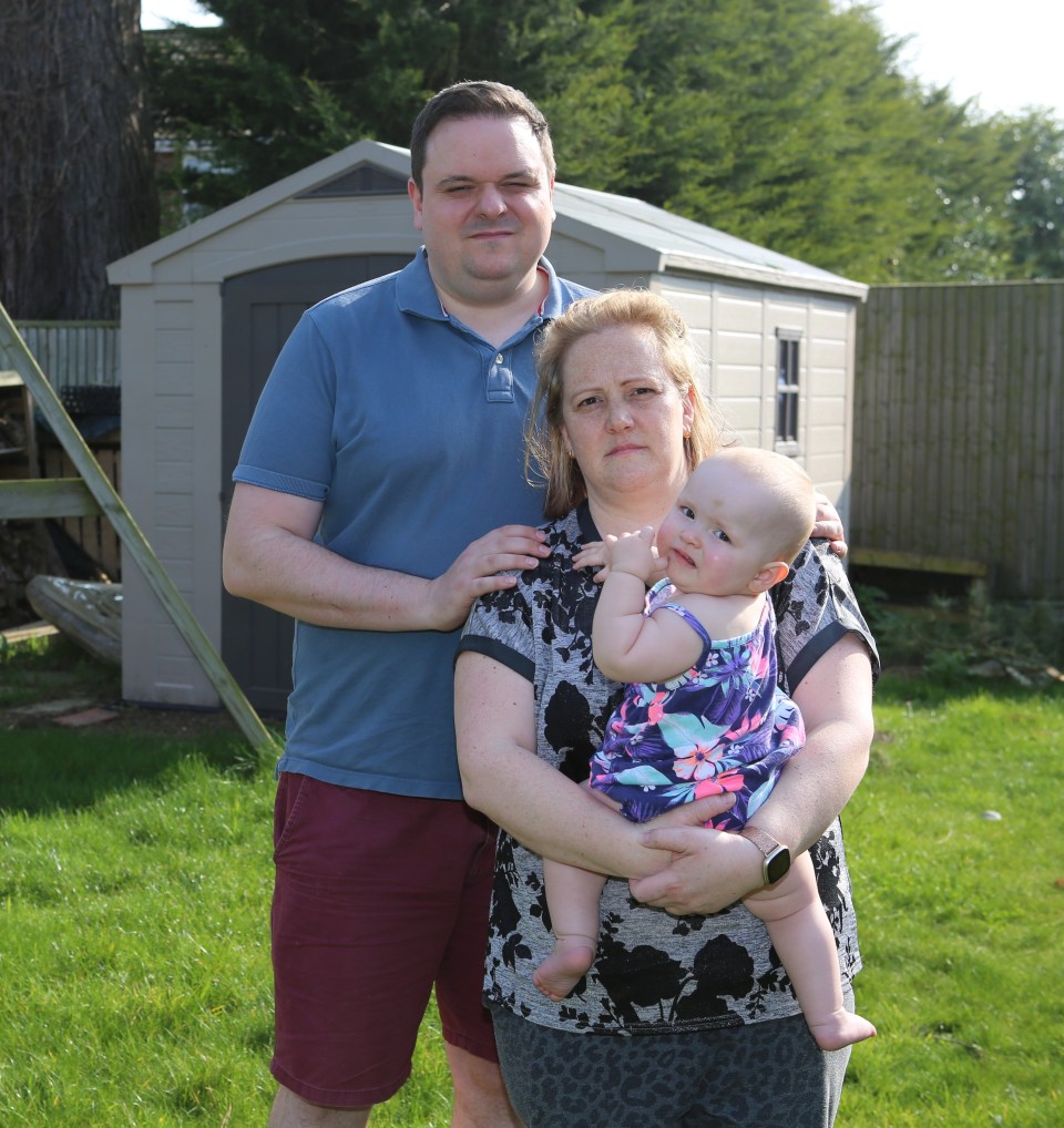 Simon and Laura Maskell ban their kids from the garden