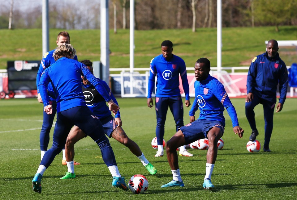 Crystal Palace's Tyrick Mitchell adjusts to England training after his call-up