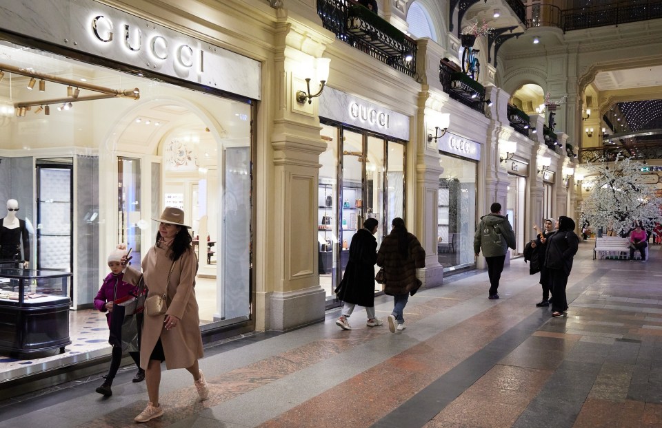 Russia is a major market for luxury goods