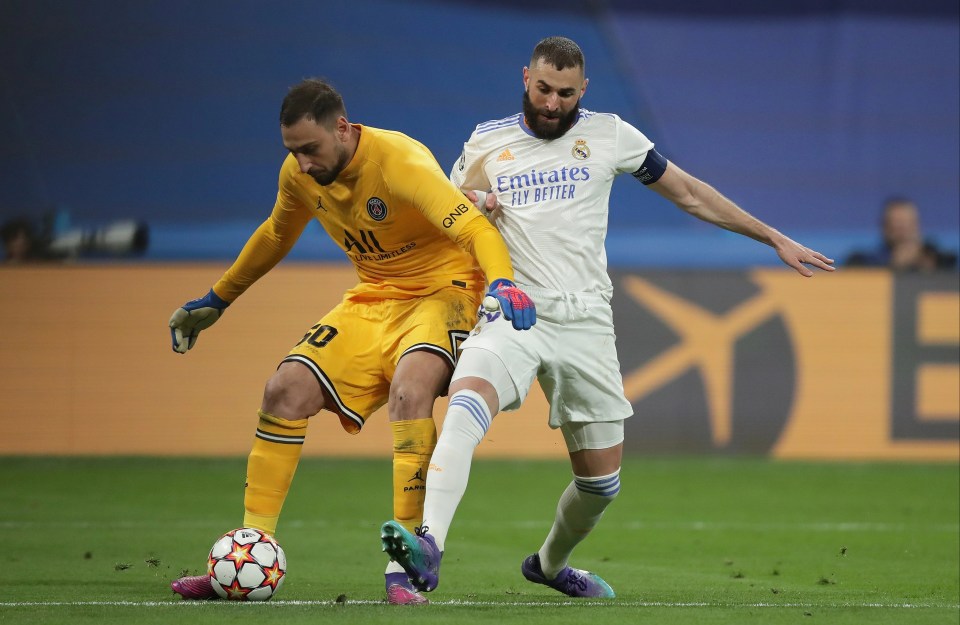 Donnarumma gave the ball away carelessly in the build-up to Real Madrid's first goal