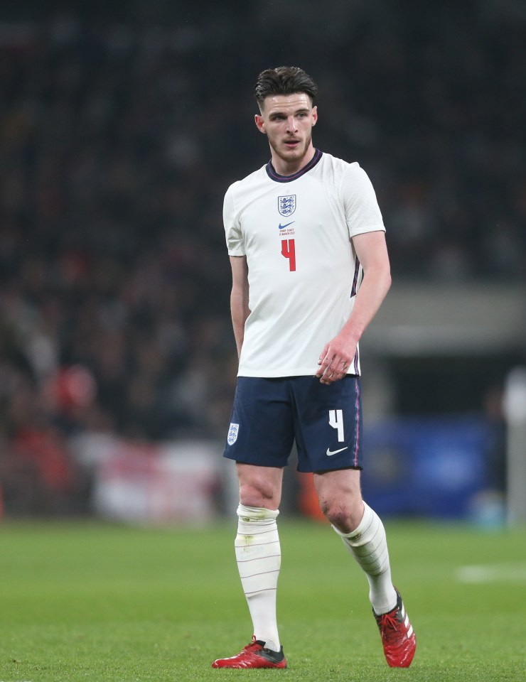 Declan Rice will be protecting the all-star XI's defence